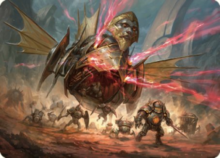 Liberator, Urza's Battlethopter Art Card [The Brothers' War Art Series] | Exor Games Summserside