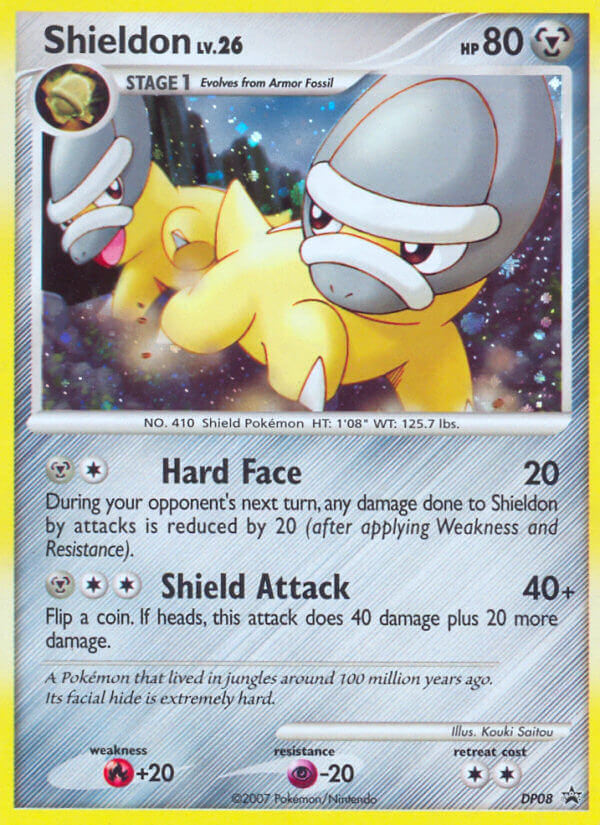 Shieldon (DP08) [Diamond & Pearl: Black Star Promos] | Exor Games Summserside