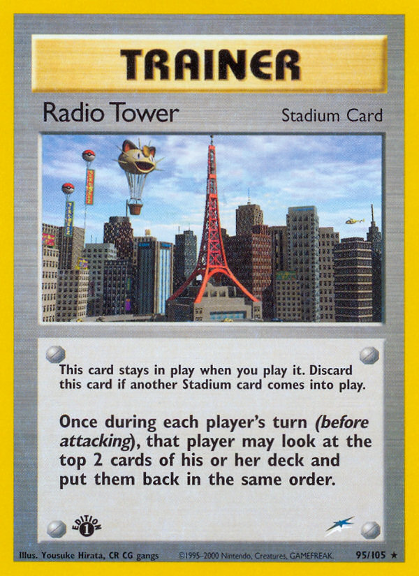Radio Tower (95/105) [Neo Destiny 1st Edition] | Exor Games Summserside
