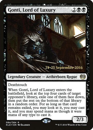 Gonti, Lord of Luxury [Kaladesh Promos] | Exor Games Summserside