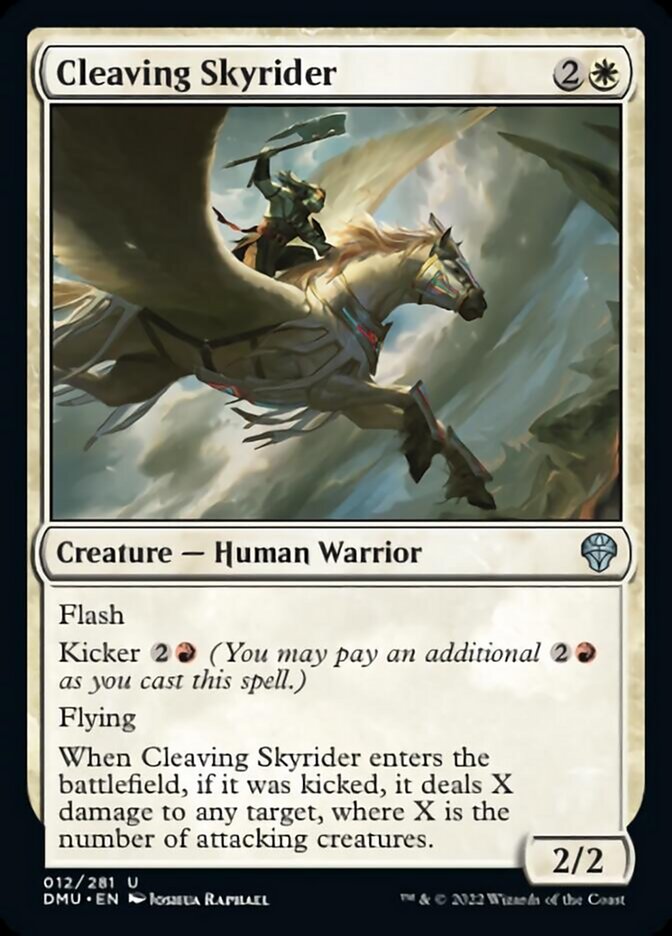 Cleaving Skyrider [Dominaria United] | Exor Games Summserside