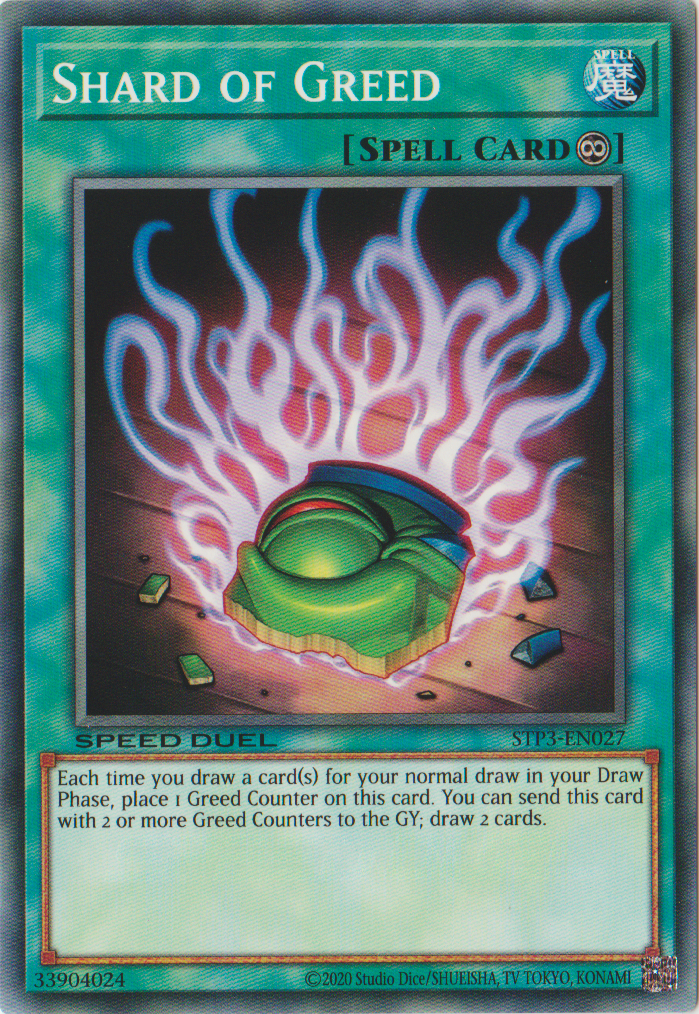 Shard of Greed [STP3-EN027] Common | Exor Games Summserside