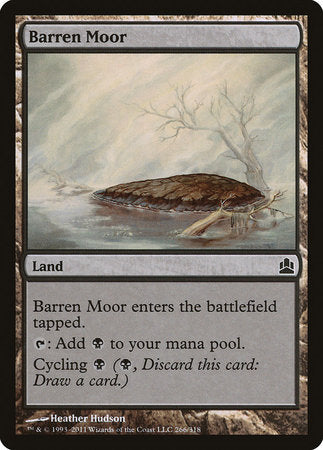 Barren Moor [Commander 2011] | Exor Games Summserside