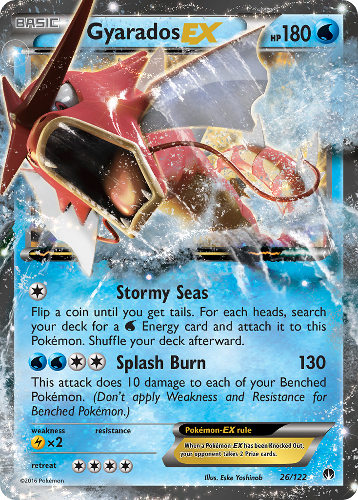 Gyarados EX (26/122) [XY: BREAKpoint] | Exor Games Summserside