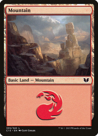 Mountain (335) [Commander 2015] | Exor Games Summserside