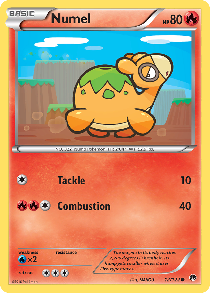 Numel (12/122) [XY: BREAKpoint] | Exor Games Summserside