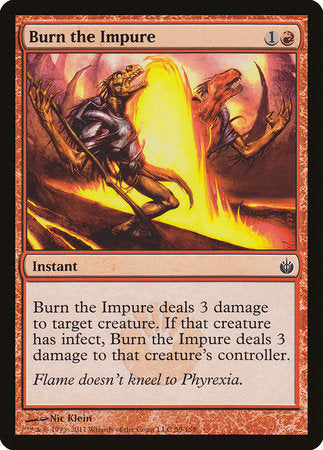 Burn the Impure [Mirrodin Besieged] | Exor Games Summserside