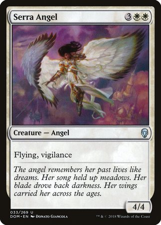 Serra Angel [Dominaria] | Exor Games Summserside