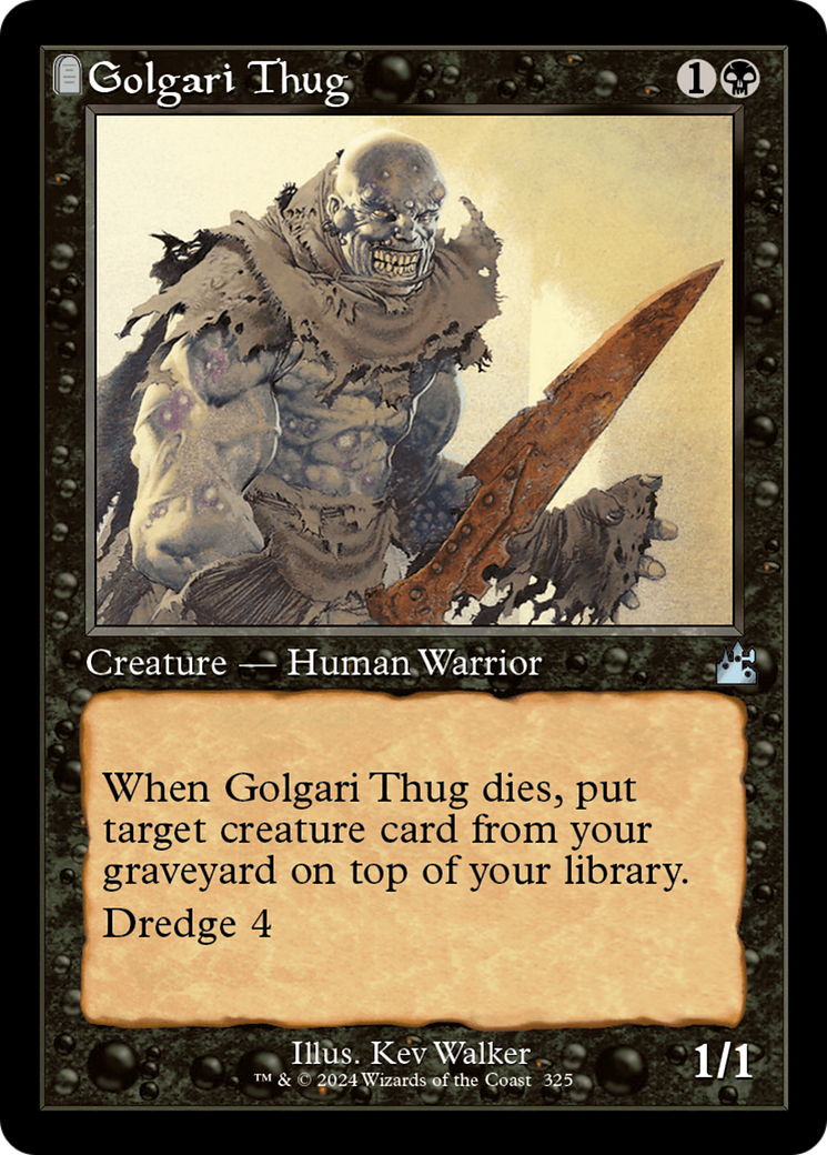 Golgari Thug (Retro Frame) [Ravnica Remastered] | Exor Games Summserside