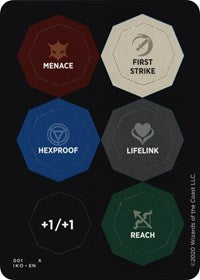 Punch Card Token (001 // 002) [Ikoria: Lair of Behemoths Tokens] | Exor Games Summserside
