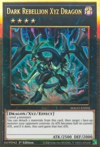 Dark Rebellion Xyz Dragon [MAGO-EN032] Gold Rare | Exor Games Summserside