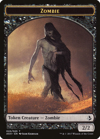 Zombie Token [Amonkhet Tokens] | Exor Games Summserside