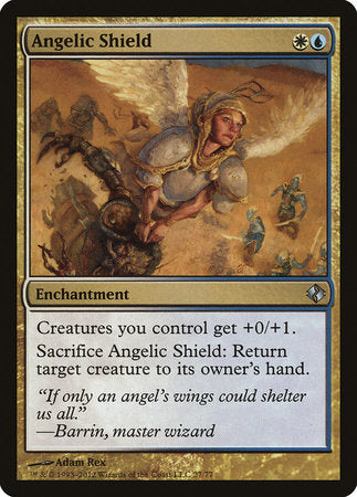 Angelic Shield [Duel Decks: Venser vs. Koth] | Exor Games Summserside