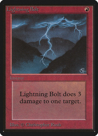 Lightning Bolt [Limited Edition Beta] | Exor Games Summserside