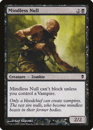 Mindless Null [Zendikar] | Exor Games Summserside