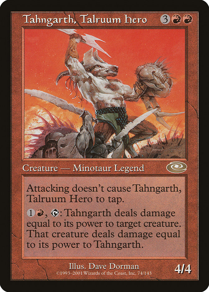 Tahngarth, Talruum Hero (Dave Dorman) [Planeshift] | Exor Games Summserside