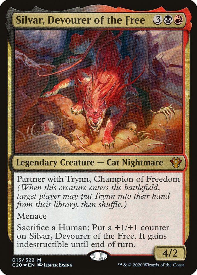 Silvar, Devourer of the Free [Commander 2020] | Exor Games Summserside