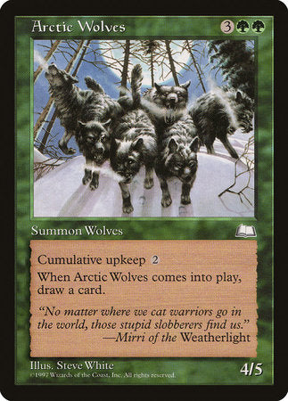 Arctic Wolves [Weatherlight] | Exor Games Summserside