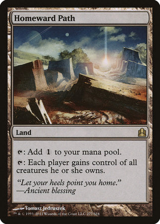 Homeward Path [Commander 2011] | Exor Games Summserside