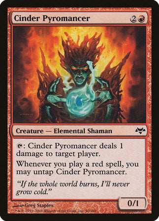 Cinder Pyromancer [Eventide] | Exor Games Summserside