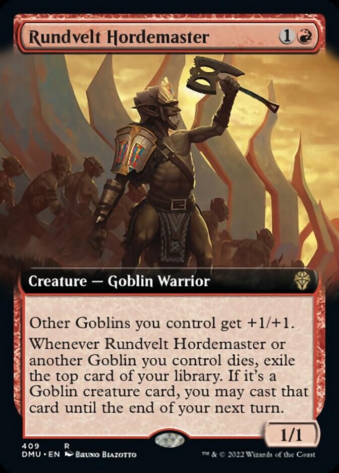 Rundvelt Hordemaster (Extended Art) [Dominaria United] | Exor Games Summserside