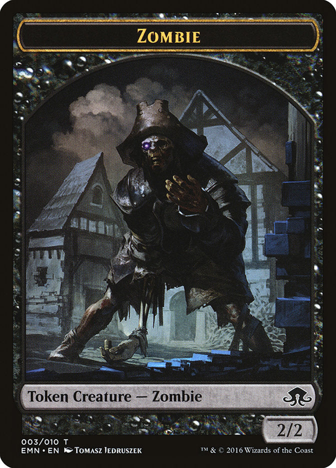 Zombie (003/010) [Eldritch Moon Tokens] | Exor Games Summserside