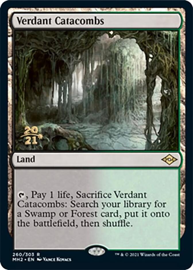 Verdant Catacombs [Modern Horizons 2 Prerelease Promos] | Exor Games Summserside