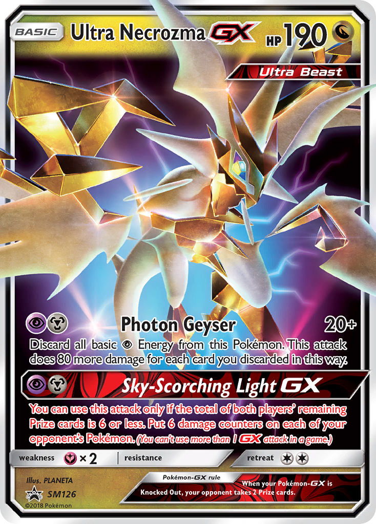 Ultra Necrozma GX (SM126) [Sun & Moon: Black Star Promos] | Exor Games Summserside