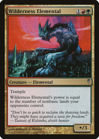 Wilderness Elemental [Coldsnap] | Exor Games Summserside