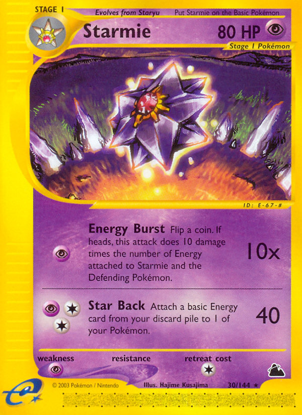 Starmie (30/144) [Skyridge] | Exor Games Summserside