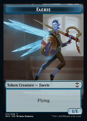 Faerie // Rogue Double-sided Token [Streets of New Capenna Commander Tokens] | Exor Games Summserside