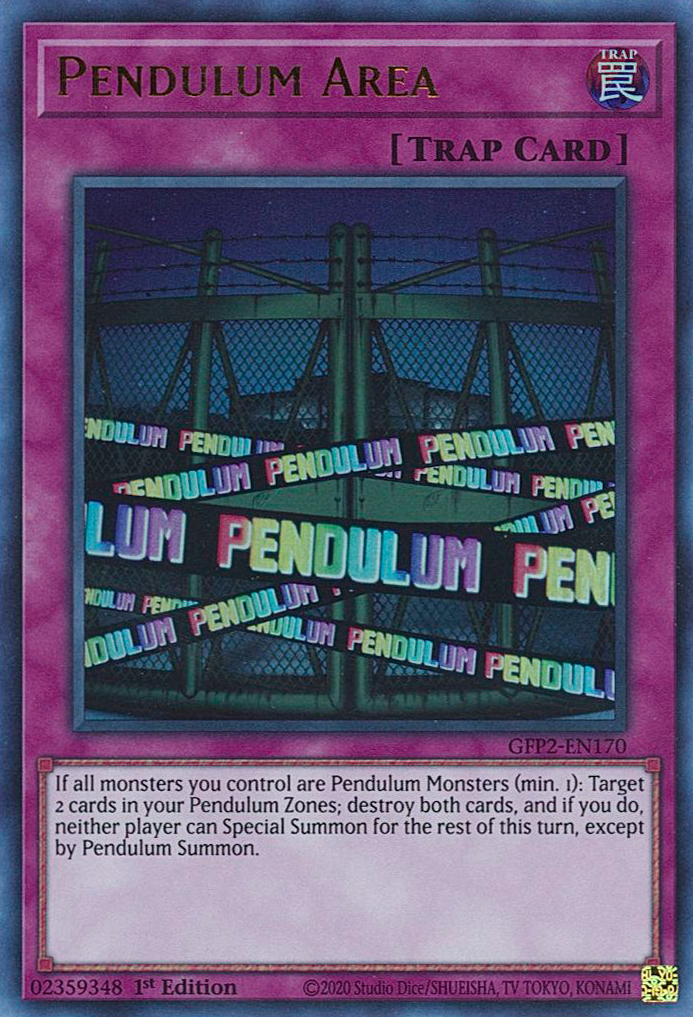 Pendulum Area [GFP2-EN170] Ultra Rare | Exor Games Summserside