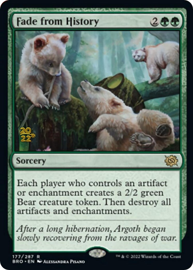 Fade from History [The Brothers' War: Prerelease Promos] | Exor Games Summserside