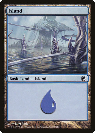 Island (235) [Scars of Mirrodin] | Exor Games Summserside