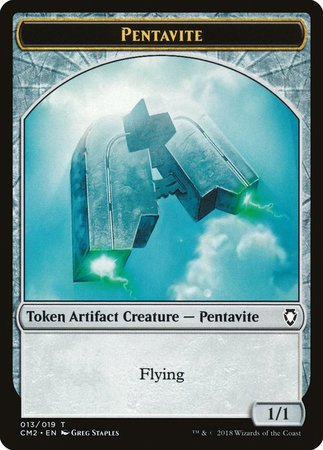 Pentavite Token [Commander Anthology Volume II Tokens] | Exor Games Summserside