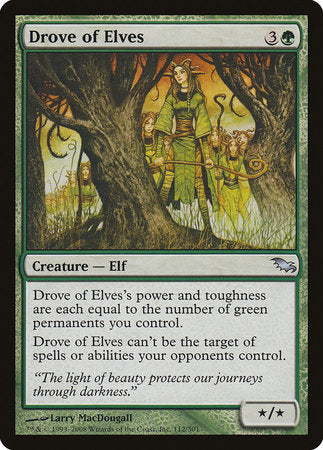 Drove of Elves [Shadowmoor] | Exor Games Summserside