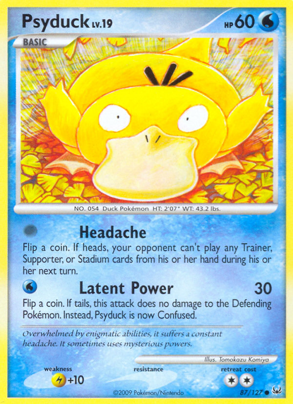 Psyduck (87/127) [Platinum: Base Set] | Exor Games Summserside
