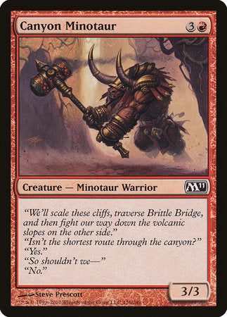 Canyon Minotaur [Magic 2011] | Exor Games Summserside