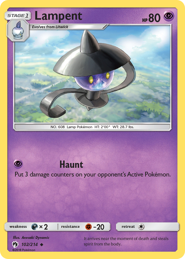 Lampent (102/214) [Sun & Moon: Lost Thunder] | Exor Games Summserside