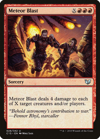 Meteor Blast [Commander 2015] | Exor Games Summserside