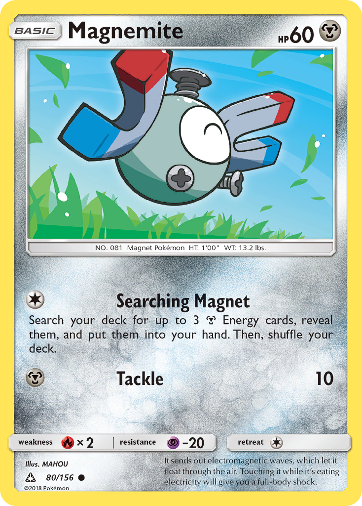 Magnemite (80/156) [Sun & Moon: Ultra Prism] | Exor Games Summserside