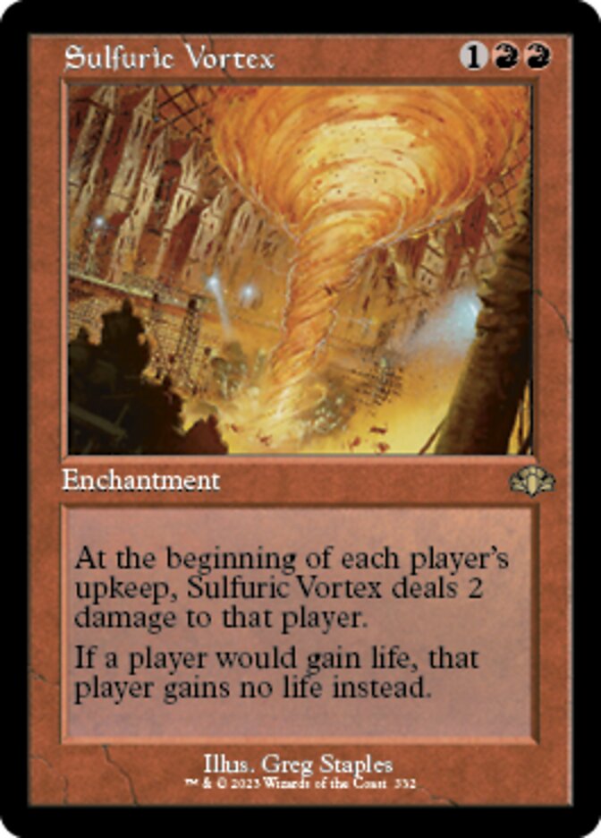 Sulfuric Vortex (Retro) [Dominaria Remastered] | Exor Games Summserside