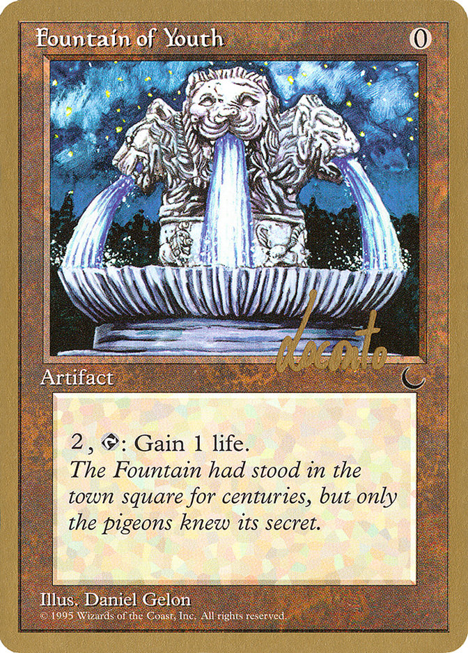 Fountain of Youth (Michael Loconto) [Pro Tour Collector Set] | Exor Games Summserside