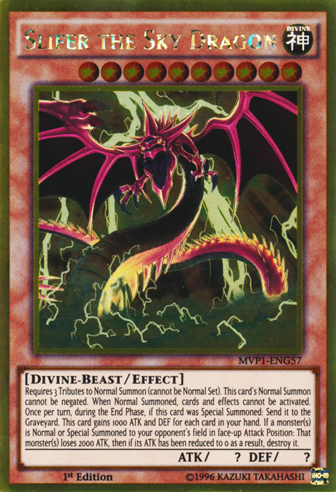 Slifer the Sky Dragon [MVP1-ENG57] Gold Rare | Exor Games Summserside