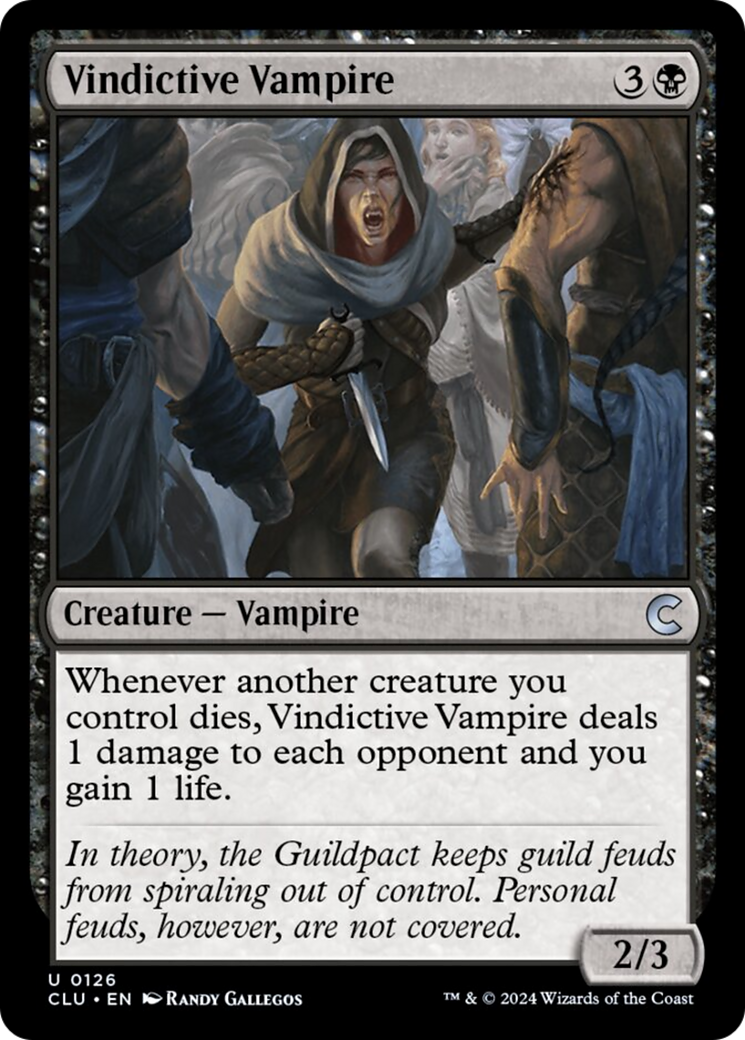 Vindictive Vampire [Ravnica: Clue Edition] | Exor Games Summserside