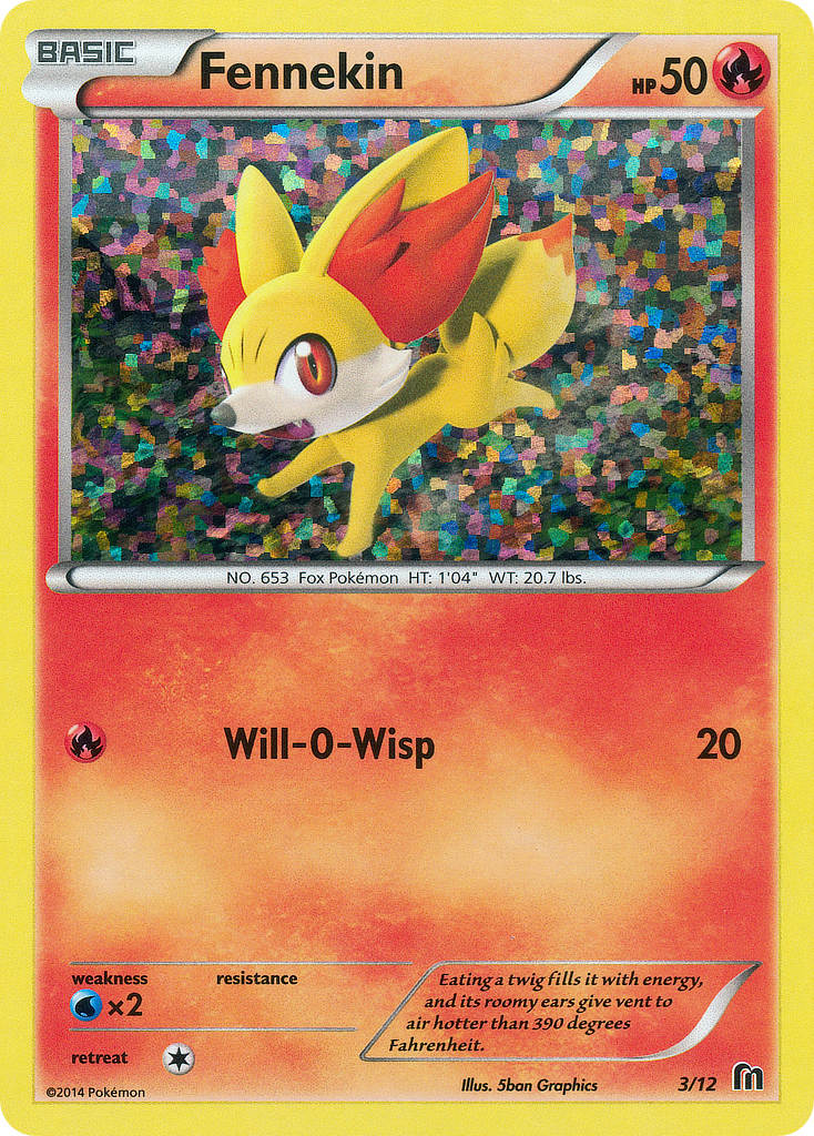 Fennekin (3/12) [McDonald's Promos: 2014 Collection] | Exor Games Summserside