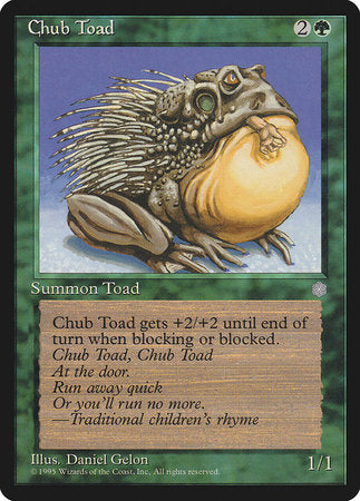 Chub Toad [Ice Age] | Exor Games Summserside