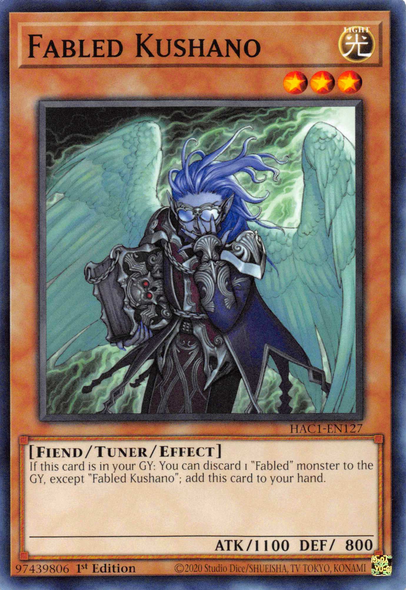 Fabled Kushano [HAC1-EN127] Common | Exor Games Summserside