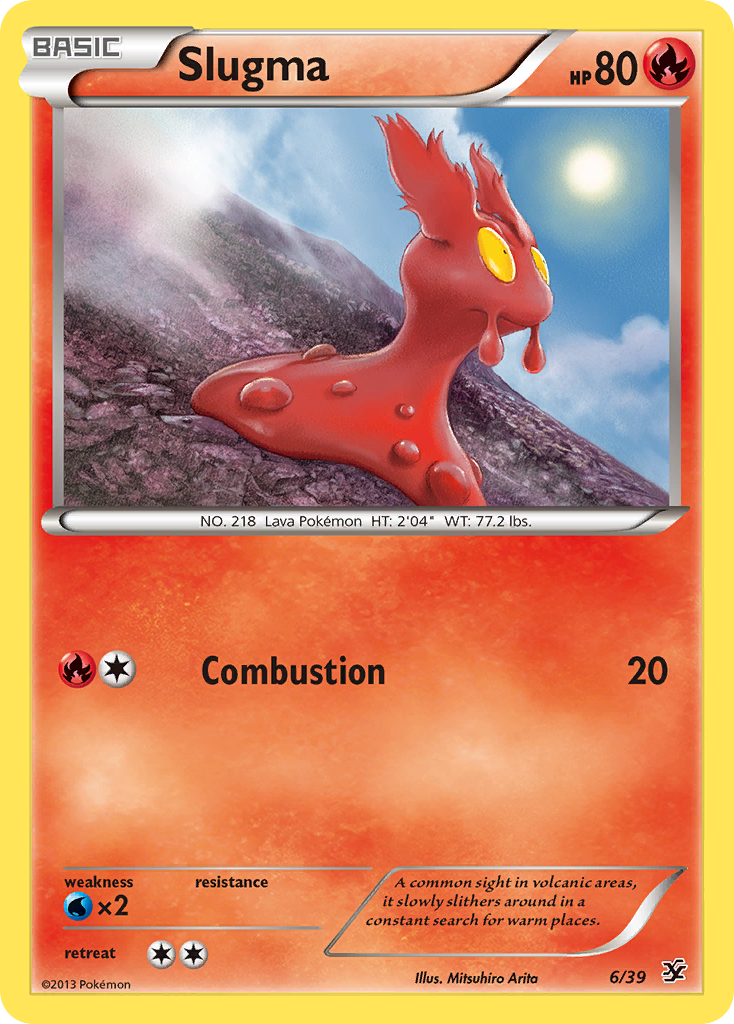 Slugma (6/39) [XY: Kalos Starter Set] | Exor Games Summserside