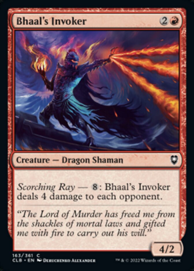 Bhaal's Invoker [Commander Legends: Battle for Baldur's Gate] | Exor Games Summserside